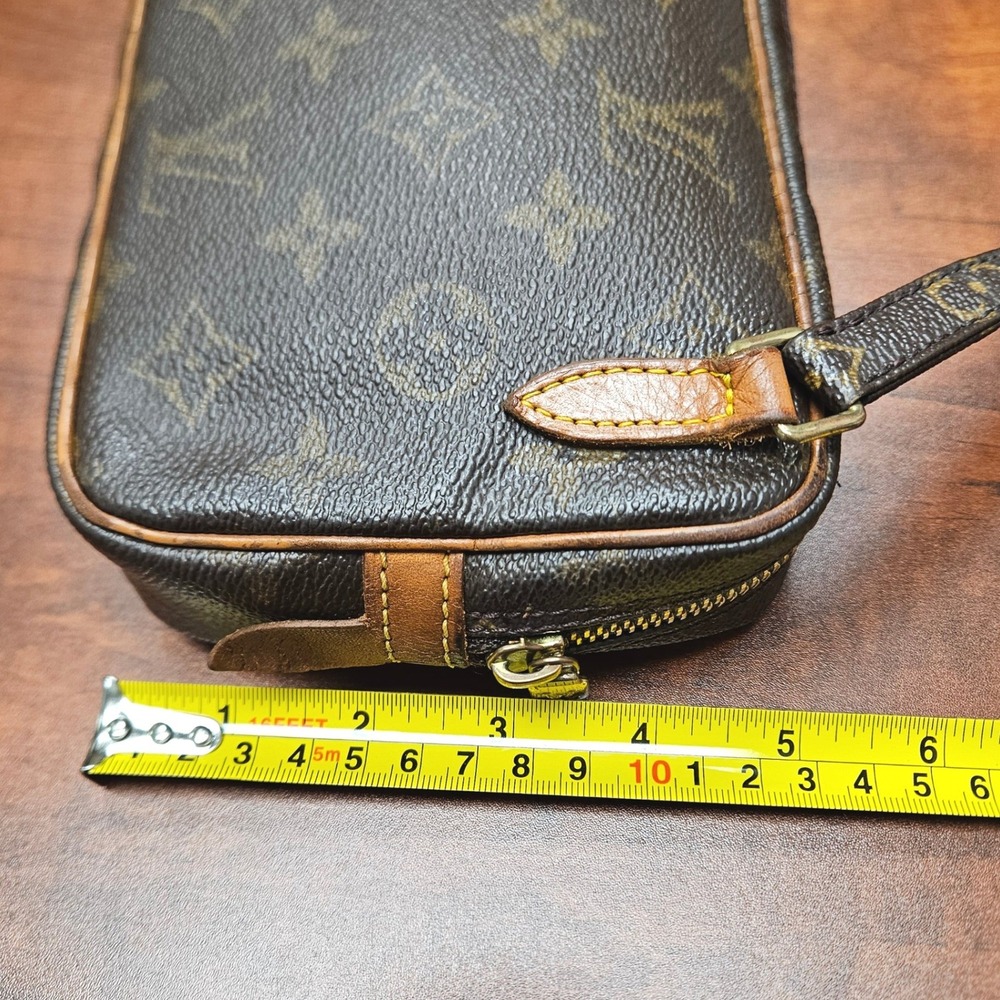 Louis Vuitton Marly Bandouliere Monogram Crossbody Bag Vintage SL0070 FR - Picture 7 of 14